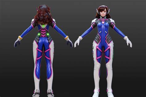 naked overwatch characters|User Collection • Overwatch Models